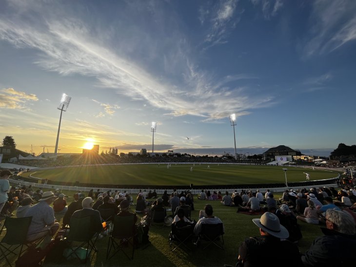 New Zeeland oval cricket ground