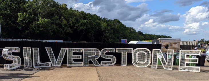 Silverstone sign 