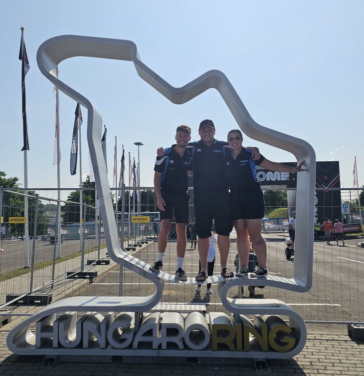 Gullivers staff at the Hungarian GP