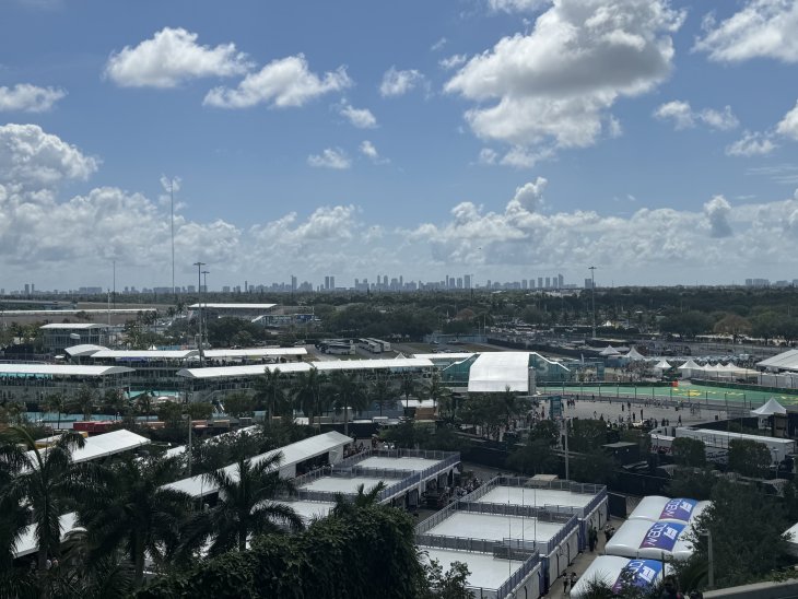 Image of Miami and the Grand Prix circuit