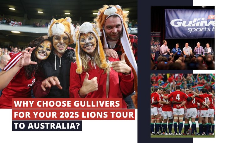 Why choose Gullivers for your 2025 Lions Tour to Australia?