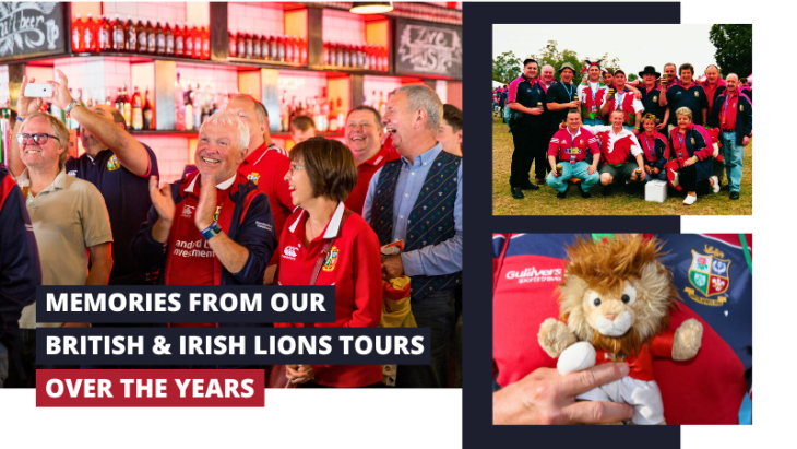 Memories from our Lions Tours over the years - Gullivers Sports Travel