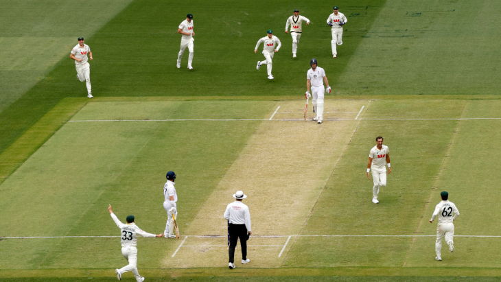 England Cricket Team playing 