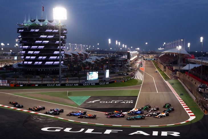 Formula One Motorsport Race