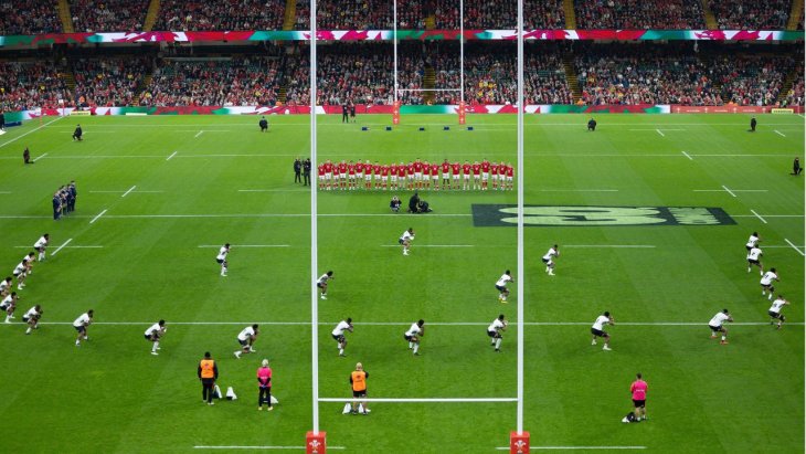 Fiji V Wales Rugby Teams