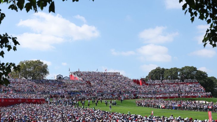 Crowds at Ryder Cup 2025 