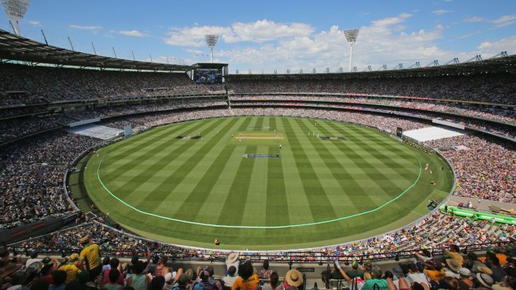 An image of the MCG Cricket Ground, where the 150th Test Match is to be played in 2027.