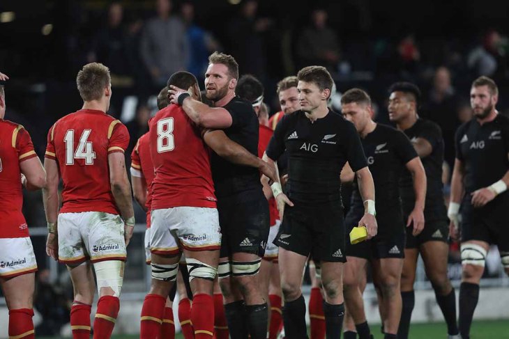 Wales v All blacks, rugby summer tour 