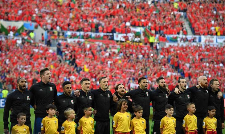 Welsh national anthem 