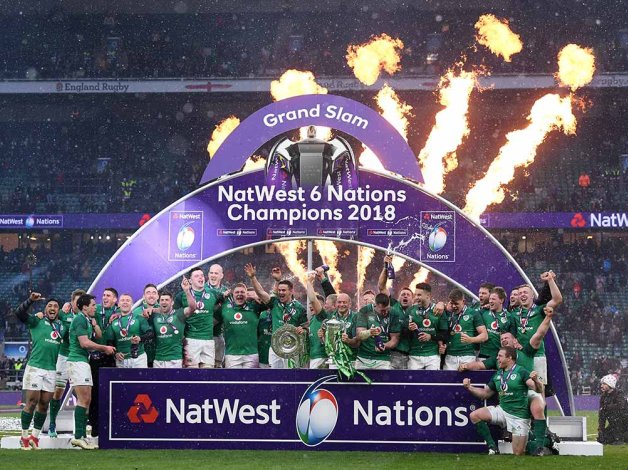 Ireland win the 2018 Six Nations