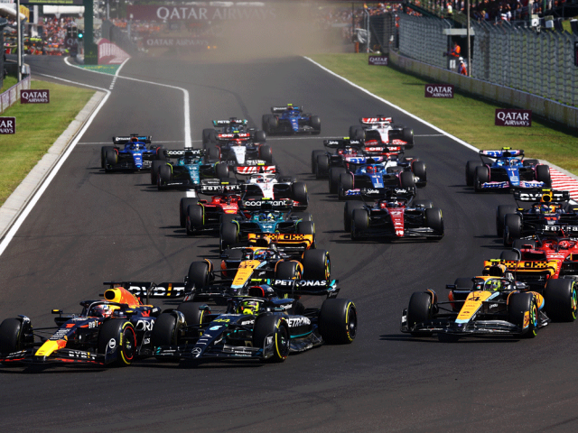 Hungarian Grand Prix Formula 1 race in Budapest.