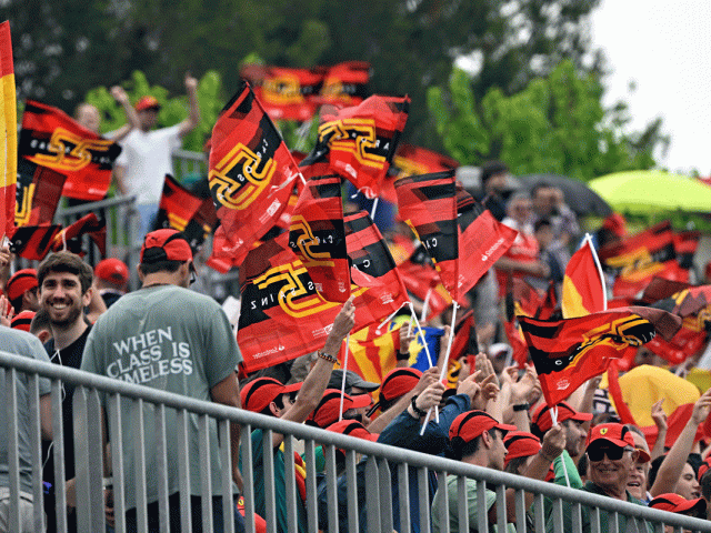 Spanish Grand Prix Grandstand with fans