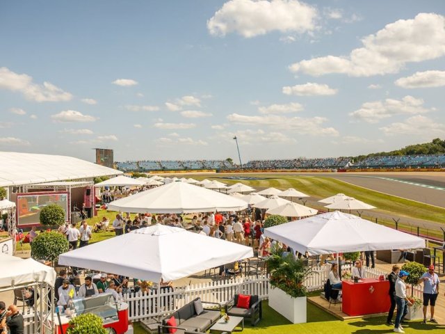 Silverstone British Grand Prix Fusion Lounge Hospitality package