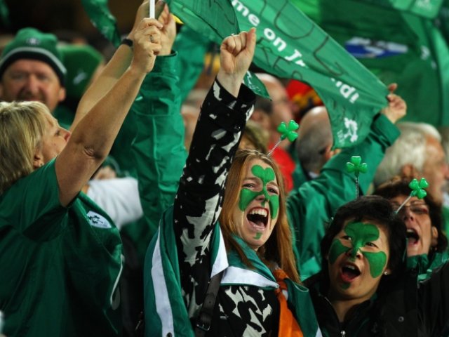 Ireland rugby fans - Ireland ticket packages