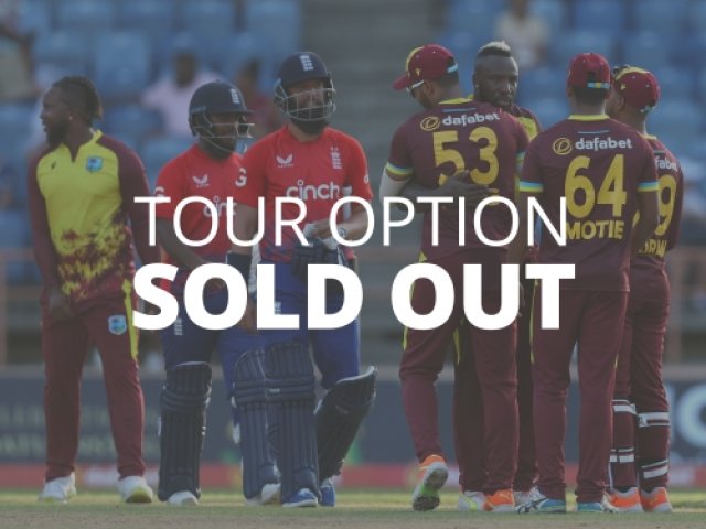 West Indies v England cricket tour ODIs and T20Is in Barbados ticket package 2024 - Gullivers Sports Travel image