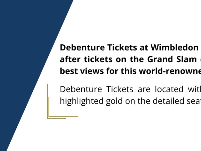 Wimbledon Centre Court Debenture ticket package with hospitality options image
