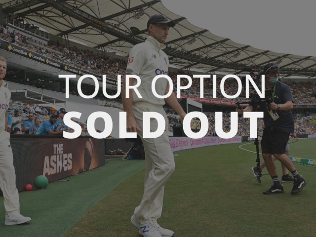 202526 NRMA Insurance Ashes Series all 5 Tests - Tour options SOLD OUT