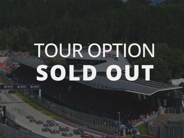 3 Night Tour for Austrian GP - 3 Night Tour - Vienna SOLD OUT