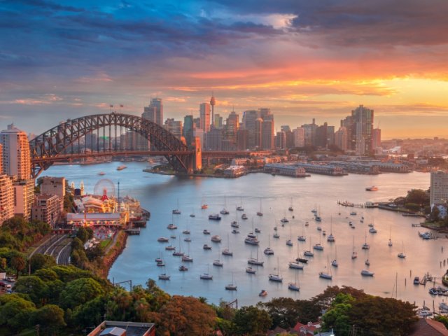 Men's Rugby World Cup 2027 excursion option - Sydney Sunset Harbour Dinner Cruise