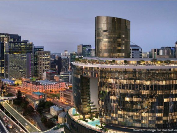 The Star Grand Brisbane hotel exterior image