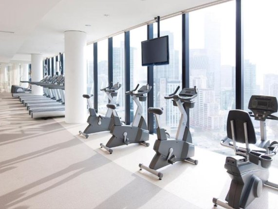 Crown Metropol Melbourne hotel gym image