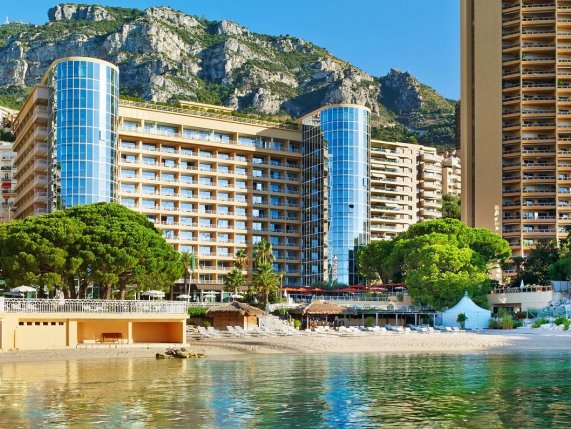 Hotel in Monte Carlo Le Meridien Beach Plaza exterior