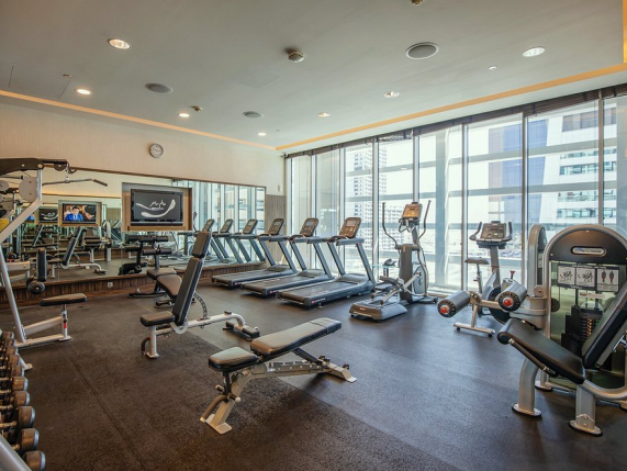 voco Bonnington Dubai hotel - gym