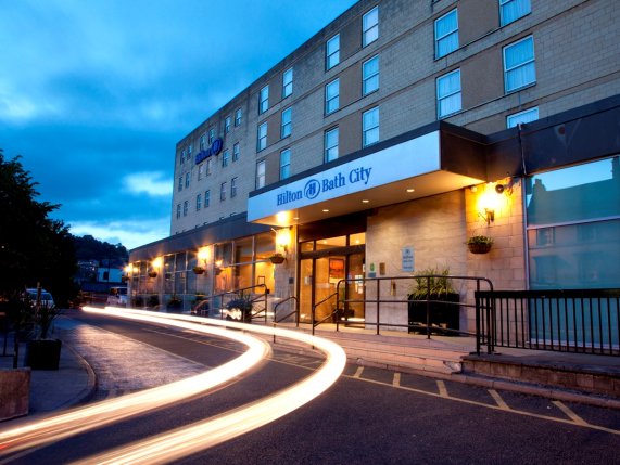 Hilton Bath city exterior 