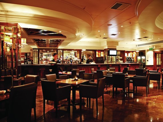 Copthorne Tara Hotel bar area 