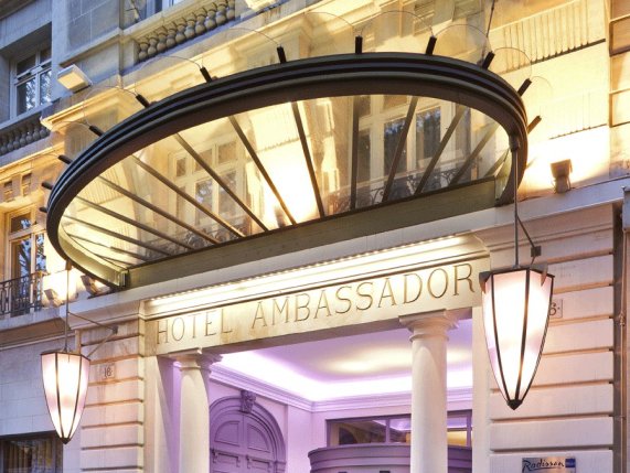 Baris Marriott Opera Ambassador Hotel exterior 