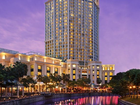 Grand Copthorne Waterfront Hotel exterior, Singapore 