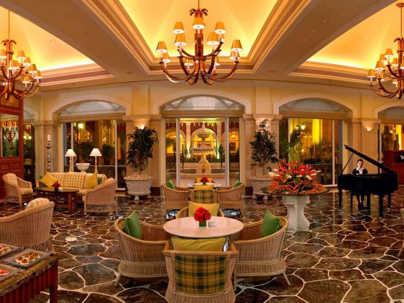 ITC grand central lobby area