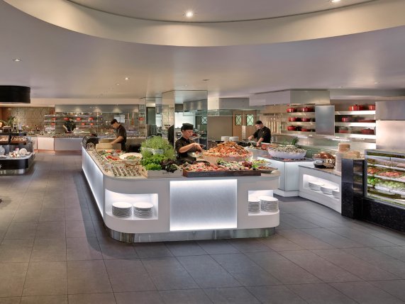The Langham hotel restaurant , Auckland 
