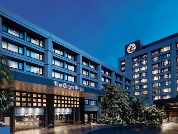 The Langham hotel exterior, Auckland 