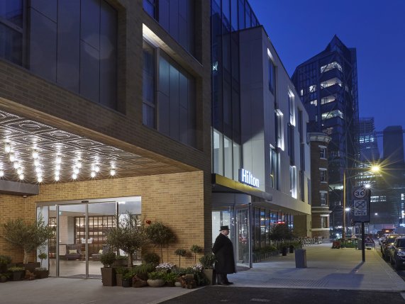 Hilton London Bankside exterior 