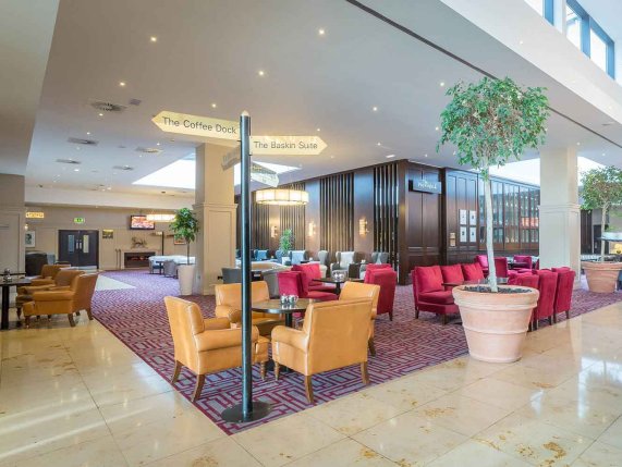 Clayton Hotel dublin airport lobby 