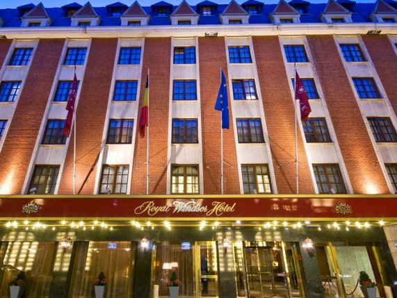 Royal Windsor hotel grand place exterior 
