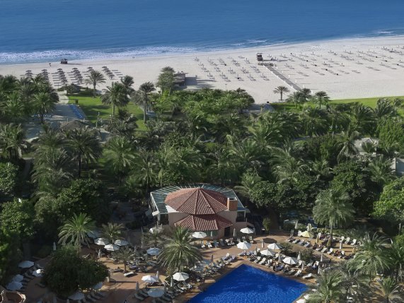 Habtoor grand beach resort & Spa pool area 