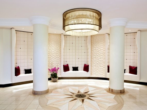 Crowne Plaza lobby area 