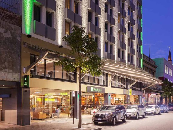 Holiday Inn city centre exterior, Perth 