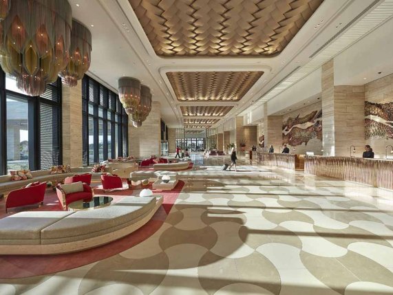 Crown Towers hotels lobby, Perth
