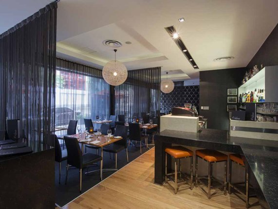 Majestic roof garden hotel restaurant 