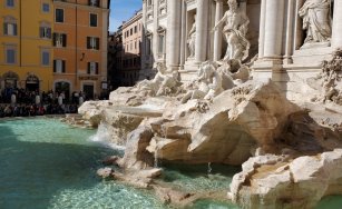 Trevi Fountain, Rome - Italy v Scotland 2020