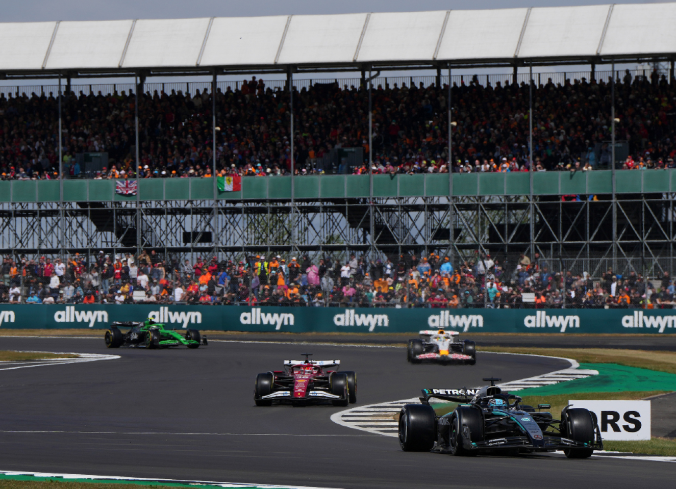 Book the British Formula 1 Grand Prix ticket package grandstand options and hotel accommodation for F1 fans - image