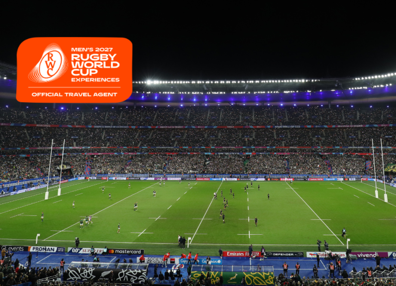 Official Men's Rugby World Cup 2027 Australia ticket and travel packages with Gullivers Sports Travel image