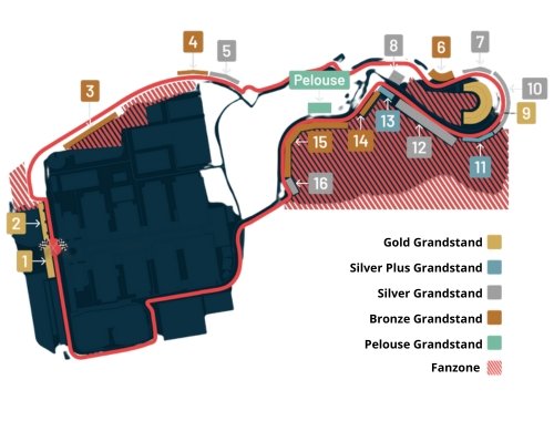 Book 2026 Madrid Grand Prix with official tickets, hotel and travel options - Madrid Circuit Map