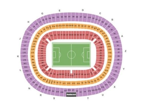 Stade de France Stadium Map