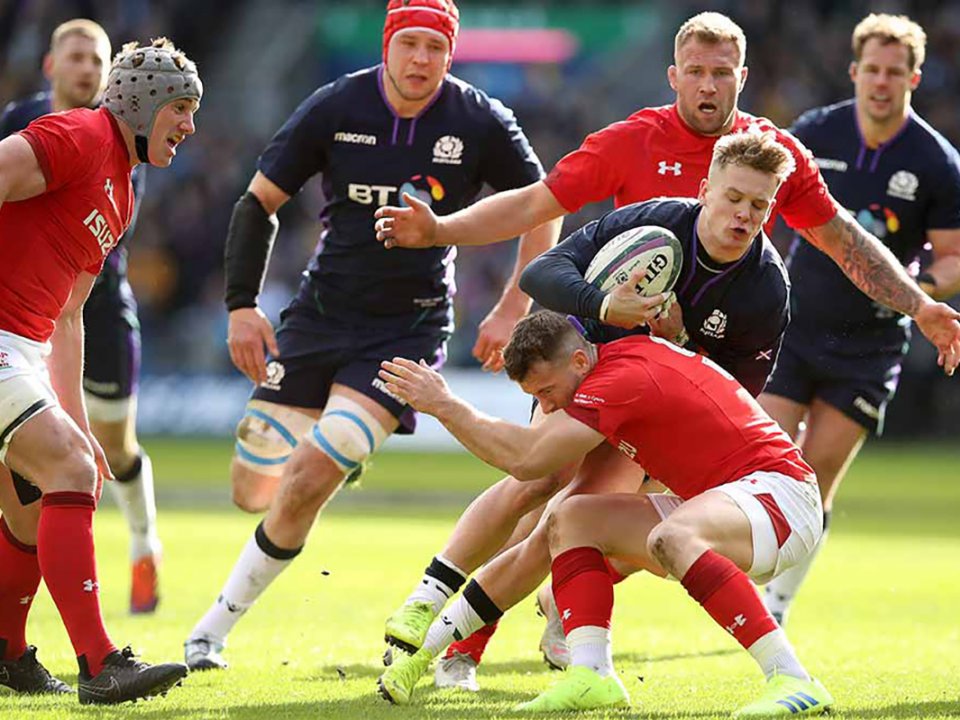 1 Night Hotel & Ticket Package Scotland v Wales Six