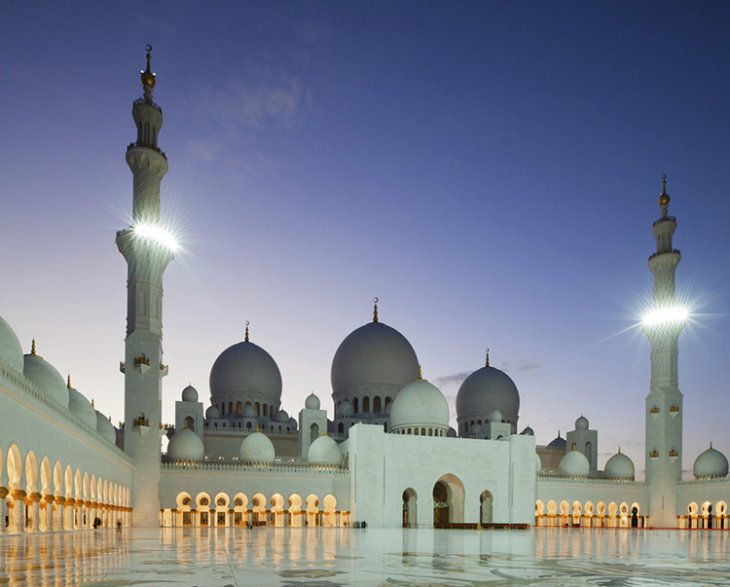 Abu Dhabi sheikh zayed grand mosque 