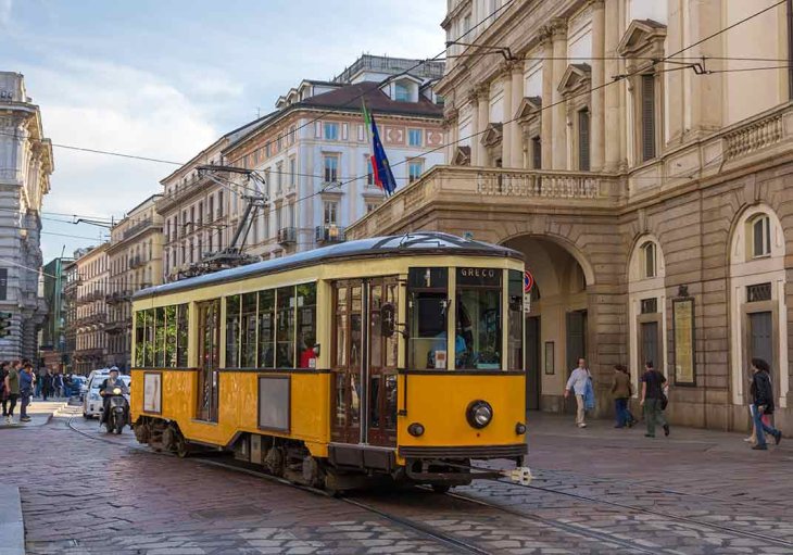 Milan tram 